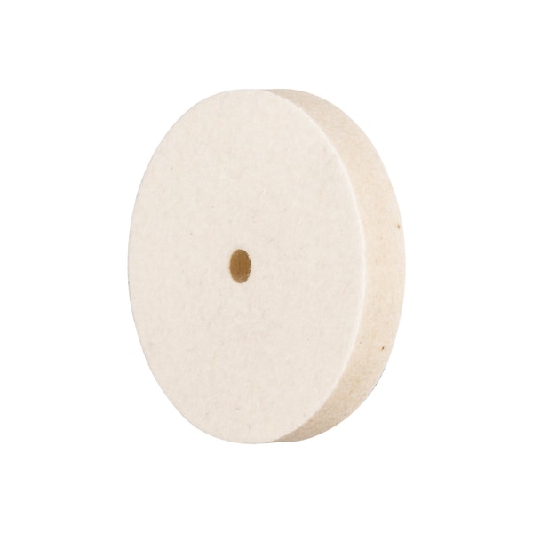 Pferd Felt Wheel, 2-1/4"x3/8"x1/4", Arbor Hole 48692 - main